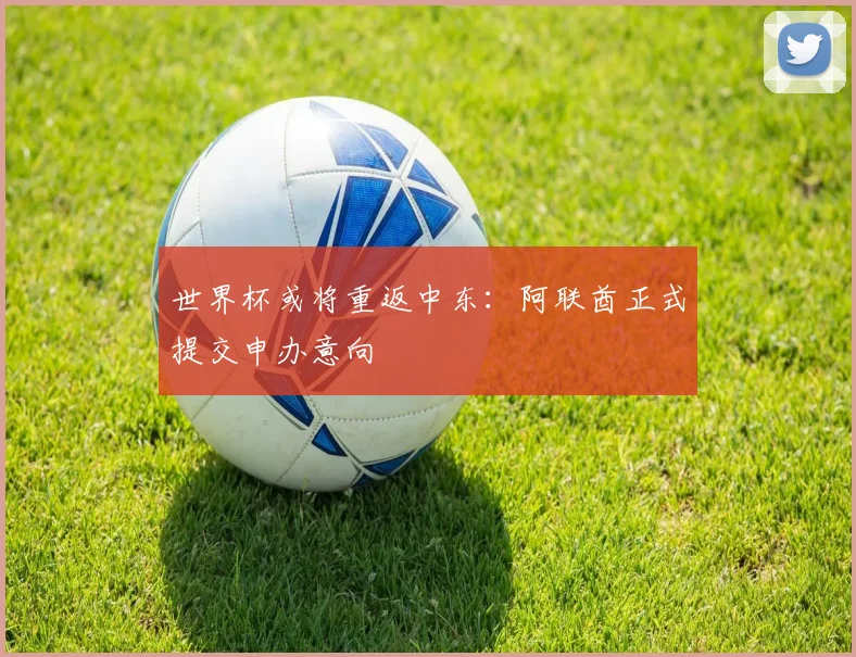 世界杯或将重返中东：阿联酋正式提交申办意向
